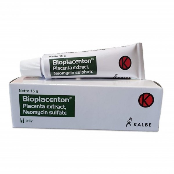 2 Tubes x Bioplacenton Placenta Extract Healing of Burn, Infected Wounds, Scalds, Scar, Skin Ulcers