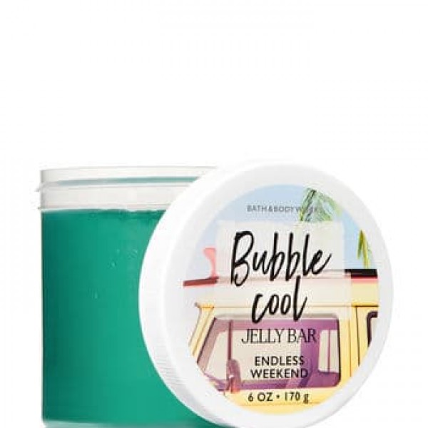 Bath & Body Works Endless Weekend Bubble Cool Jelly Bar 6 oz / 170 g
