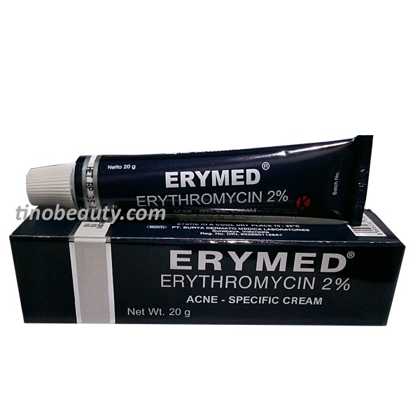 Erythromycin 2% - Acne Specific Cream for Acne with Pustules & Papules