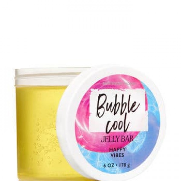 Bath & Body Works Happy Vibes Bubble Cool Jelly Bar 6 oz / 170 g
