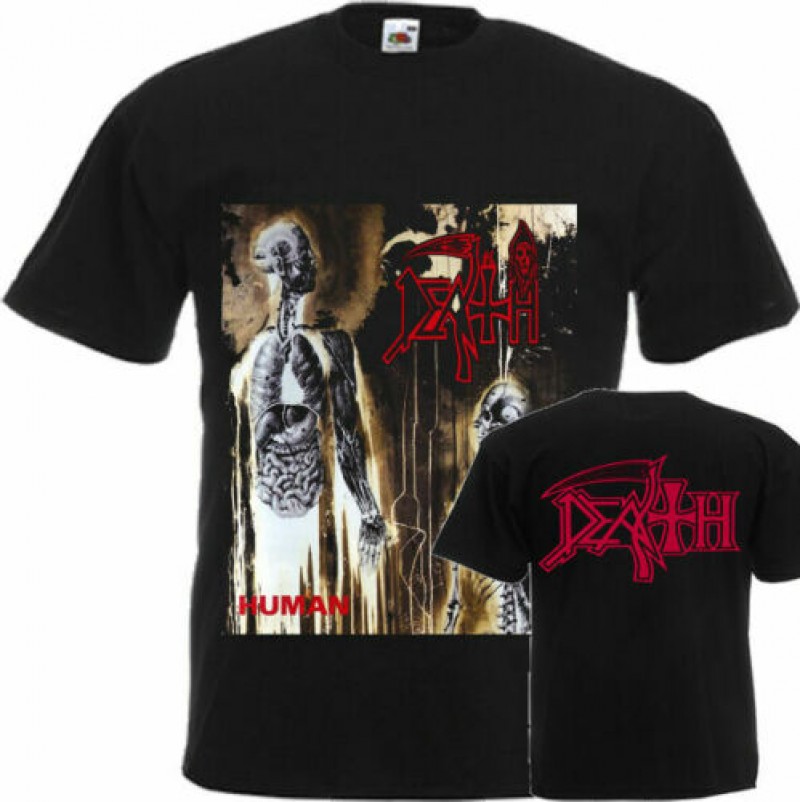 human By Death Metal Band Death Dtg Printed T Shirt