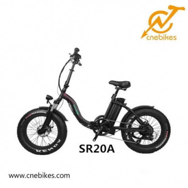 Sr20a-Fat Tire Electric Folding E Bike / folding Electric Bike / mini Bike / folding Ebike 350w electric motorcycles