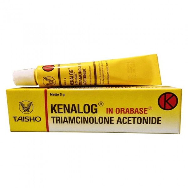 Kenalog in Orabase Triamcinolone Acetonide in Emollient Dental Paste