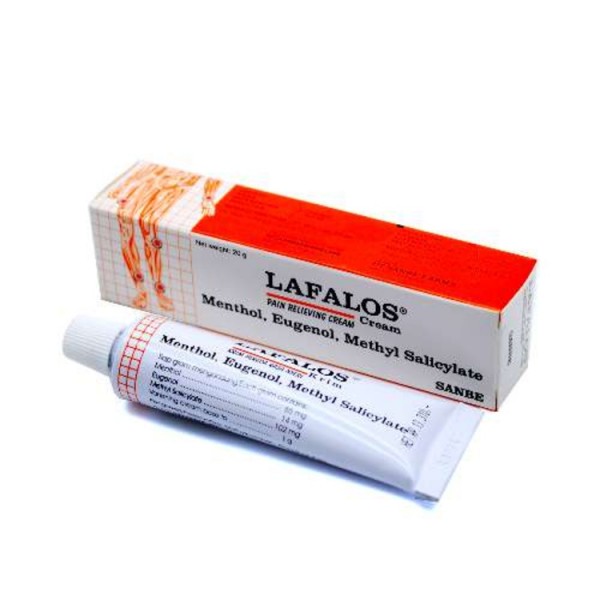 2x Lafalos Pain Relieving Balm Cream for Ache on Muscle, Back, Neck, Sprain, Feet, Headache