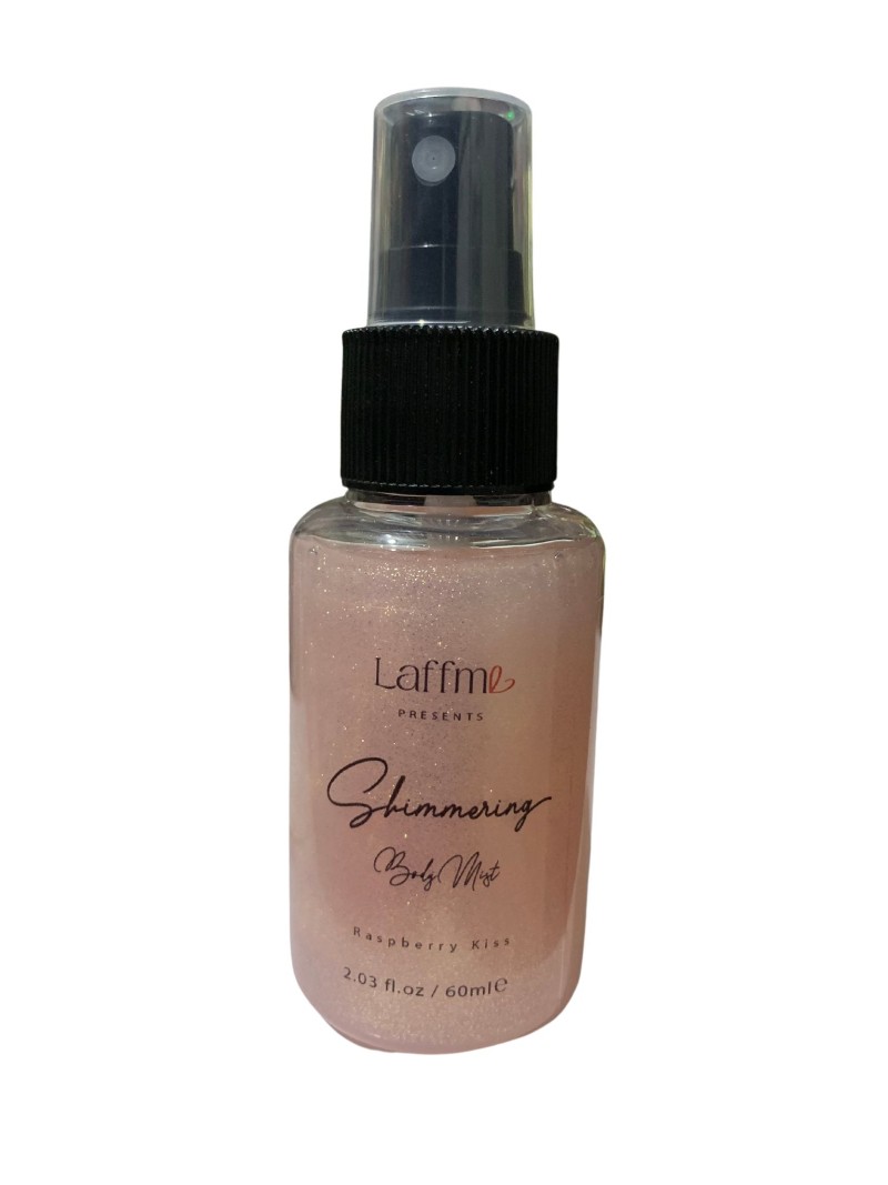 Laffme - Premium Shimmering Body Mists for Woman - Raspberry Kiss Body Oil - Feel Sexy