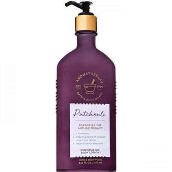 Bath & Body Works PATCHOULI Essential Oil Body Lotion 6.5 oz / 192 ml