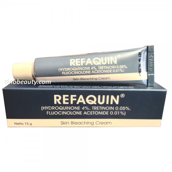 Refaquin Hydroquinone + Tretinoin + Fluocinolone Acetonide Skin Bleaching Cream
