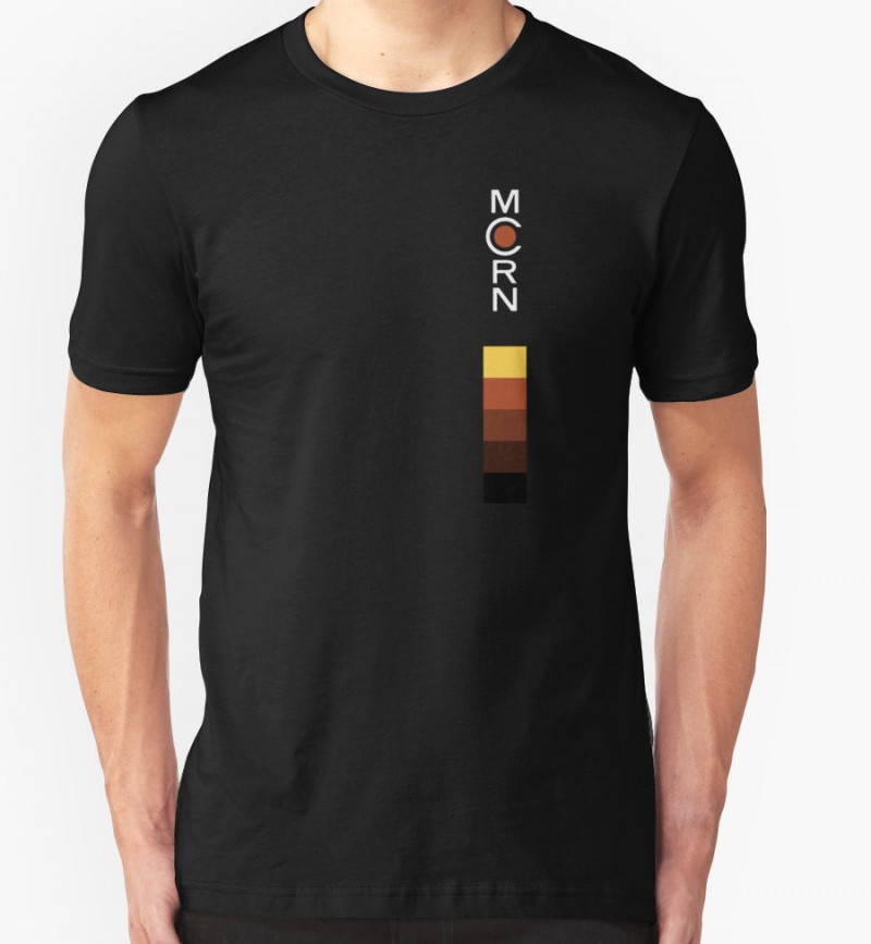 the expanse MCRN-Mens-Black  T Shirt
