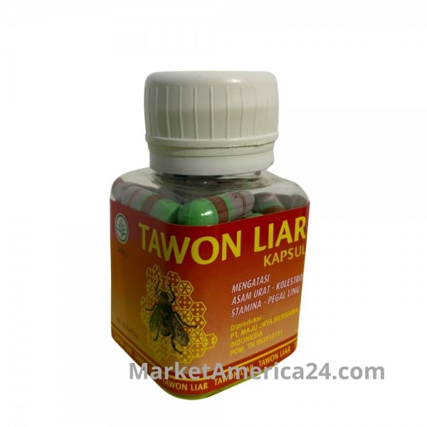 Original Tawon Liar Capsules – Relief Joint Pain, Arthritis, Backpain, Rheumatics, Gout