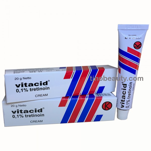 Vitacid 0,1% Vitamin A Cream Retin Anti Ageing Acne, Scar, Wrinkles